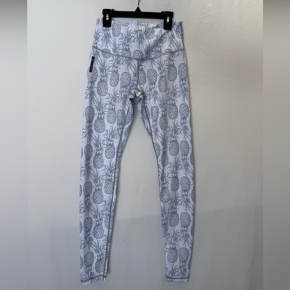 Pineapple Pattern Leggings Women’s Size Medium